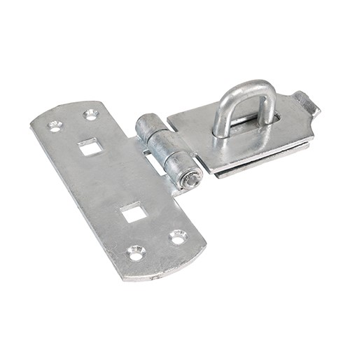 TIMCO Vertical Pattern Bolt On Hasp & Staple - Heavy Duty - Hot Dipped Galvanised 6