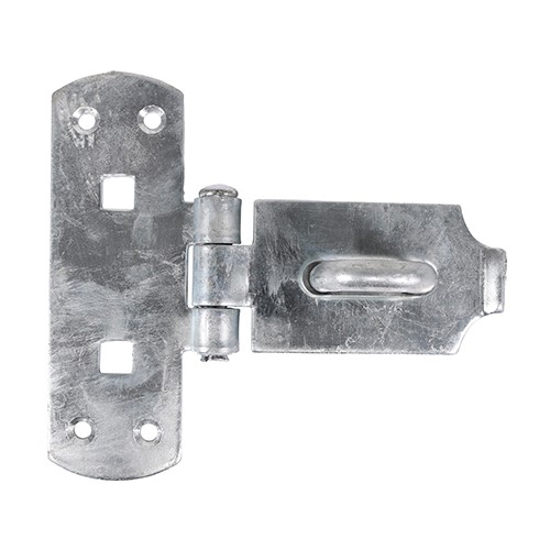 TIMCO Vertical Pattern Bolt On Hasp & Staple - Heavy Duty - Hot Dipped Galvanised 6