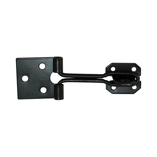 TIMCO Wire Pattern Hasp & Staple - Black 3