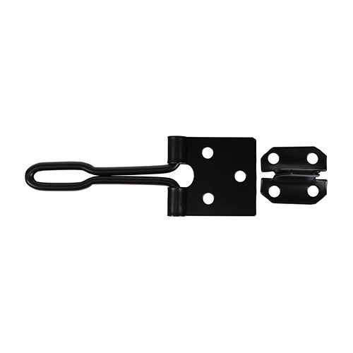TIMCO Wire Pattern Hasp & Staple - Black 4