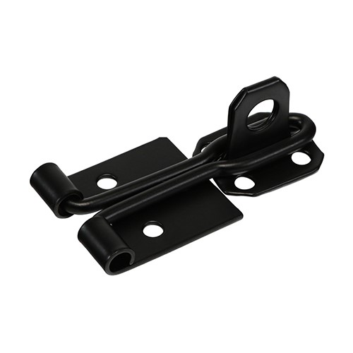 TIMCO Wire Pattern Hasp & Staple - Black 4