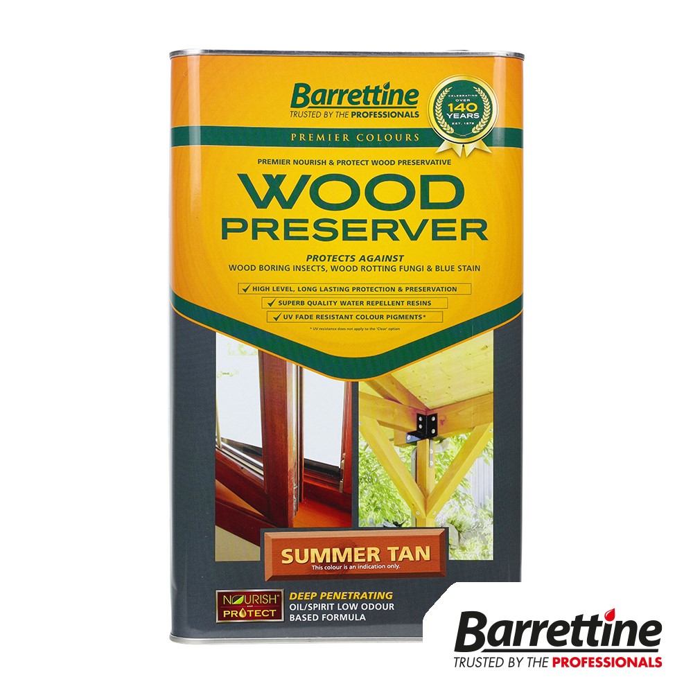 TIMCO Wood Preserver - Summer Tan 5L (Pack of 2)