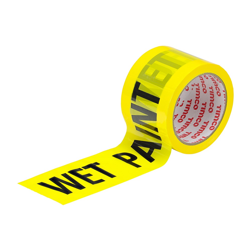 TIMCO Wet Paint Tape 70mm x 100mmm