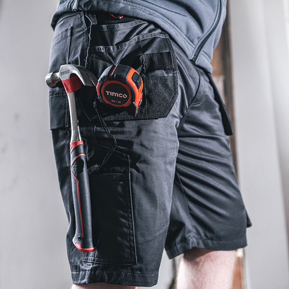 TIMCO Workman Shorts - Grey/Black W40