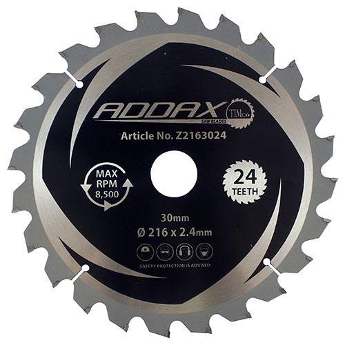 TIMCO 0° Mitre Saw Blade 216 x 30mm x 24T
