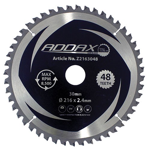 TIMCO 0° Mitre Saw Blade 216 x 30mm x 48T