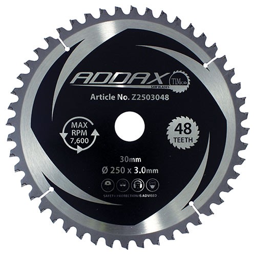 TIMCO 0° Mitre Saw Blade 250 x 30mm x 48T